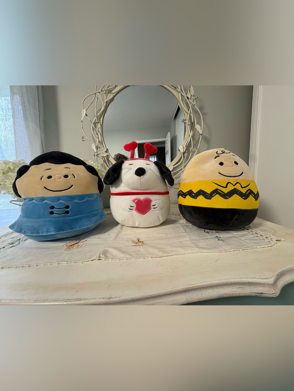 Peanuts Charlie Lucy Snoopy squish-mallow